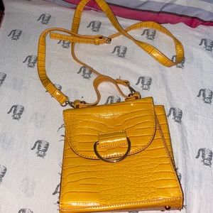 Yellow Shoulder Bag